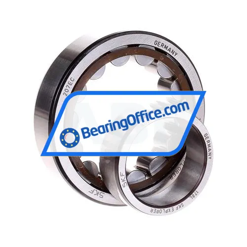 SKF NU207ECKP/C3 bearing image 2
