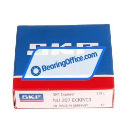 SKF NU207ECKP/C3 rulman resim 3