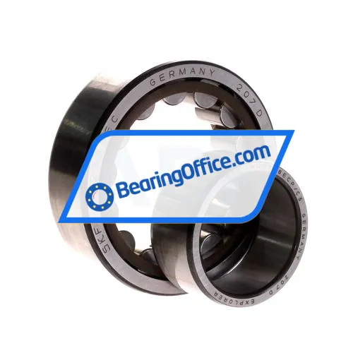 SKF NU2208ECP/C3 bearing image 3