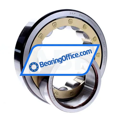 SKF NU318ECM/C3 bearing image 2
