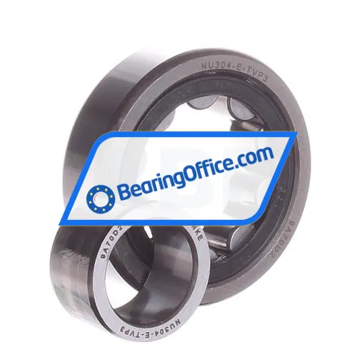 NKE NU304-E-TVP3 bearing image 2