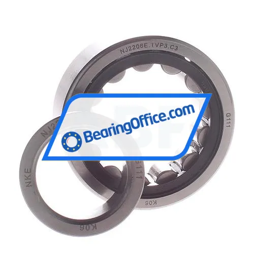 NKE NJ2206-E-TVP3-C3 bearing image 2