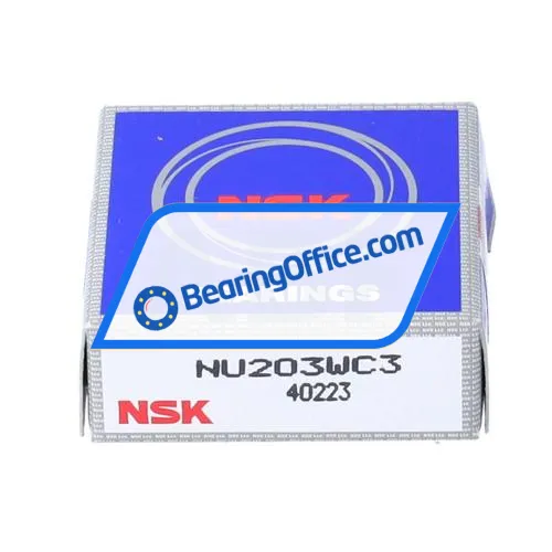 NSK NU203WC3 bearing image 3