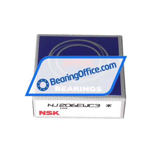 NSK NJ206EWC3 bearing image 4