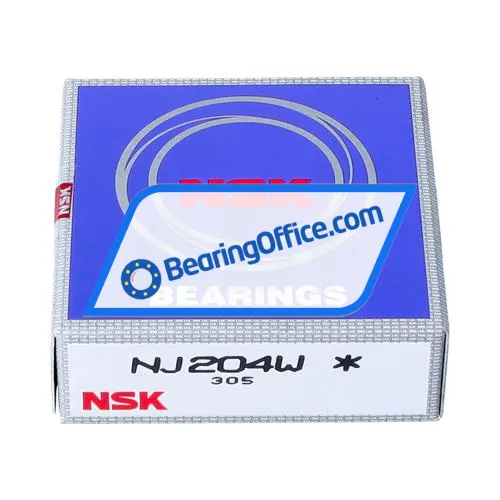 NSK NJ204W bearing image 4
