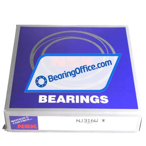 NSK NJ316W bearing image 4