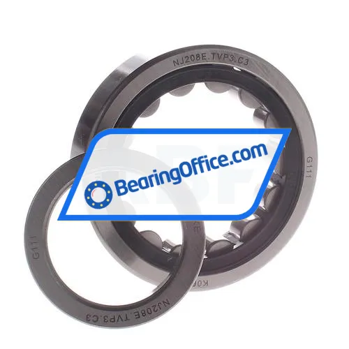 NKE NJ208-E-TVP3-C3 bearing image 2