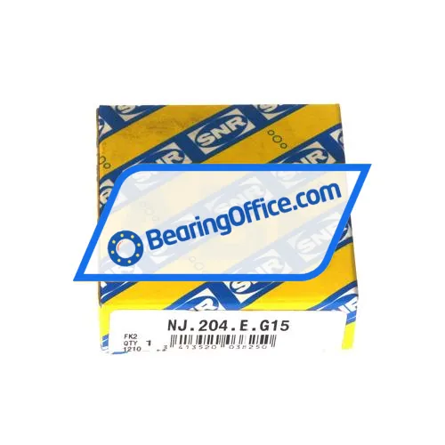 SNR NJ204E G15 bearing image 4