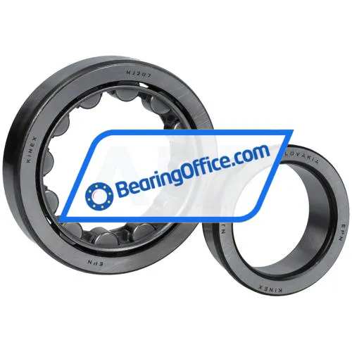 Kinex NJ207 bearing image 3
