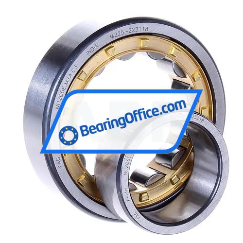 FAG NU206-E-M1A-C3 bearing image 2