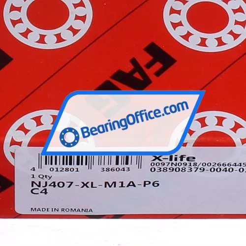 FAG NJ407-XL-M1A-P6-C4 bearing image 5