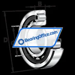 FAG NJ315-E-TVP2-C4 rulman resim 2