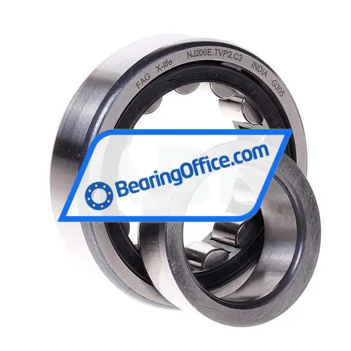 FAG NJ206-E-TVP2-C3 bearing image 2