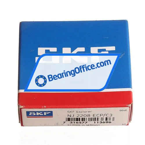 SKF NJ2208ECP/C3 bearing image 3