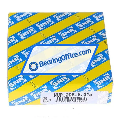 SNR NJ208E G15 J30 bearing image 3