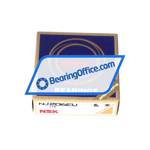 NSK NJ206EW bearing image 4