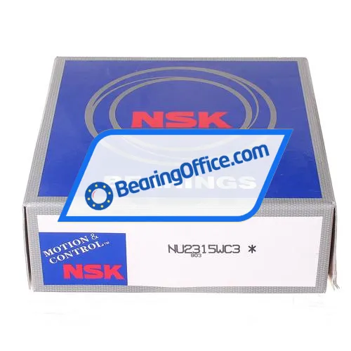 NSK NU2315W C3 bearing image 4