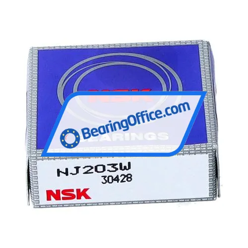 NSK NJ203W bearing image 4