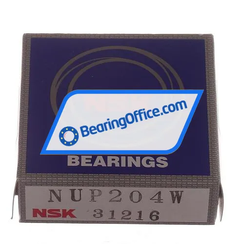 NSK NUP204W bearing image 3