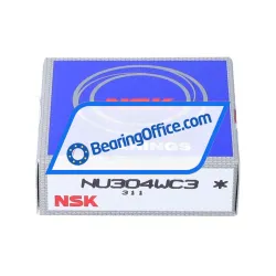 NSK NU304W C3 rulman resim 4