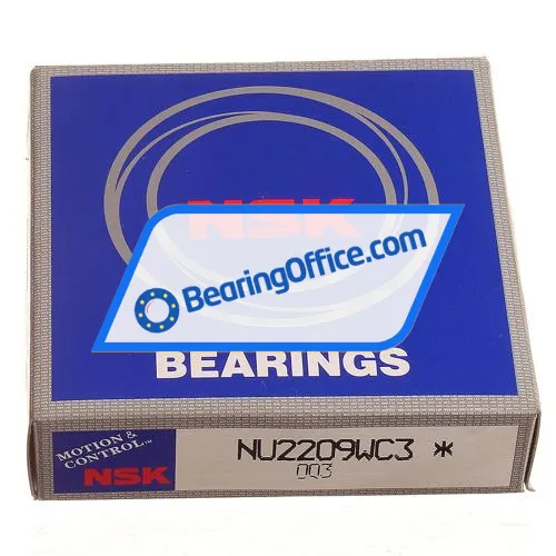 NSK NU2209W C3 bearing image 3