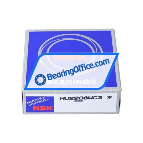 NSK NU2208W C3 bearing image 4