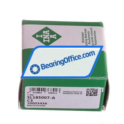 INA SL185007-A-C3 bearing image 3