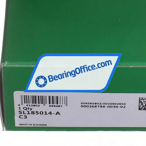 INA SL185014-A bearing image 5