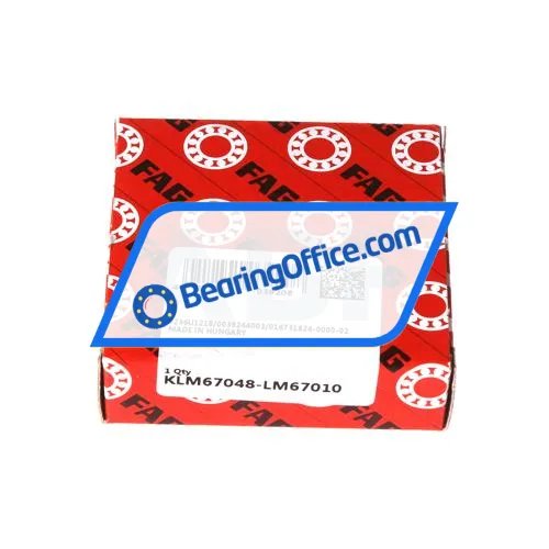 FAG KLM67048-LM67010 bearing image 3