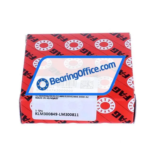 FAG KLM300849-LM300811 bearing image 3