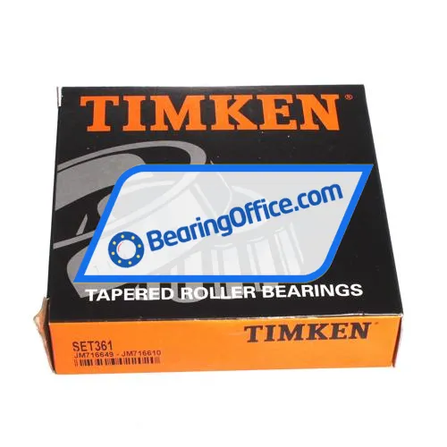 Timken JM716649/JM716610 bearing image 4