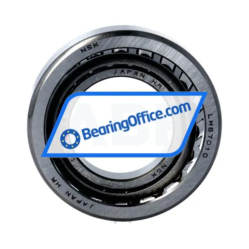 NSK LM67048R/LM67010R bearing image 3