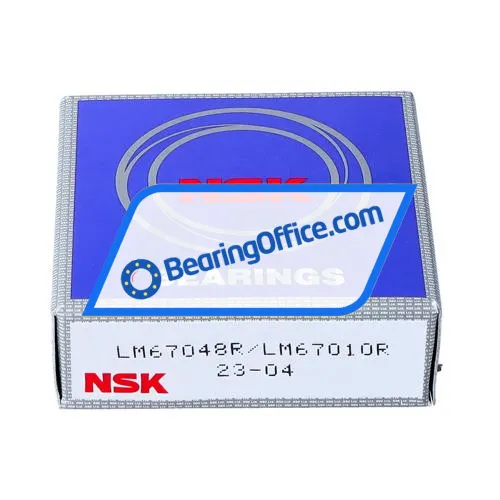 NSK LM67048R/LM67010R bearing image 4