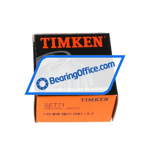 Timken SET71 bearing image 3