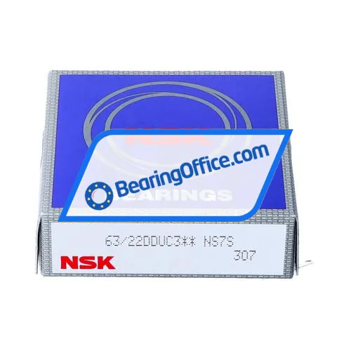 NSK 63/22DDUC3 bearing image 3