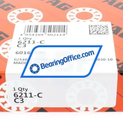 FAG 6211-C-C3 rulman resim 6