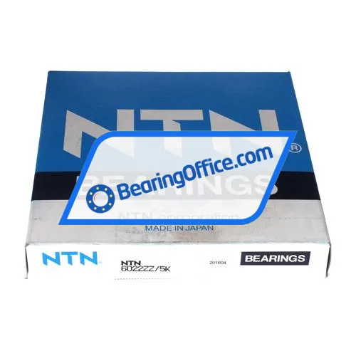 NTN 6022ZZ/5K bearing image 3
