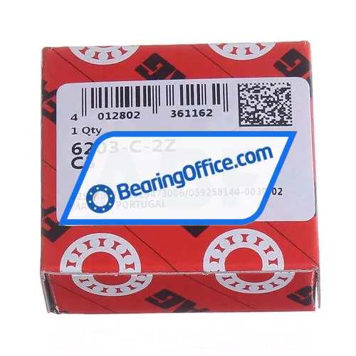 FAG 6203-C-2Z-C3 bearing image 3