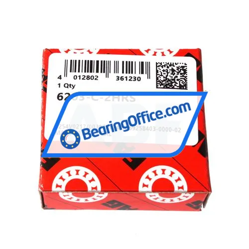 FAG 6203-C-2HRS bearing image 3
