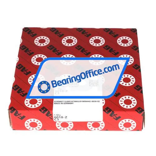 FAG 6018-Z-C3 bearing image 3