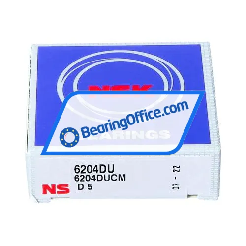 NSK 6204DUCM bearing image 3