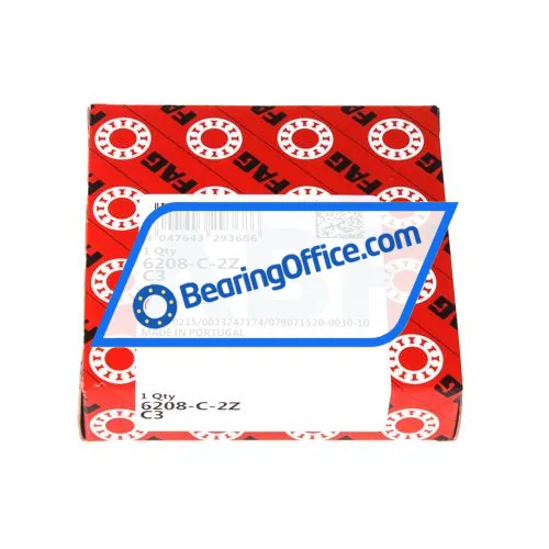 FAG 6208-C-2Z-C3 bearing image 3
