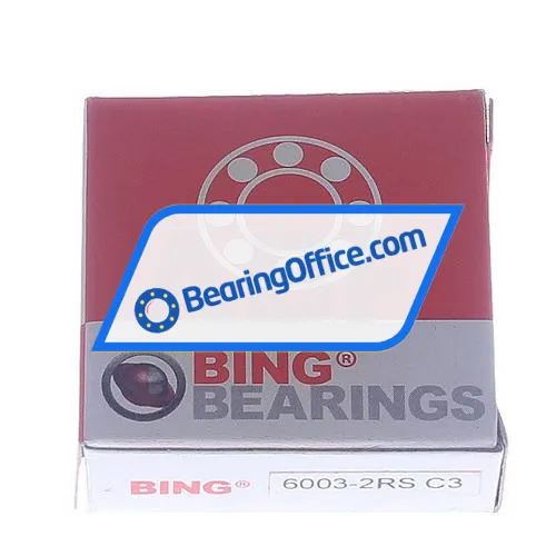 Bing Netherlands 6003-2RS C3 bearing image 3