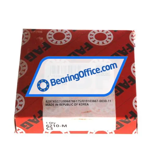 FAG 6210-M-C3 bearing image 2