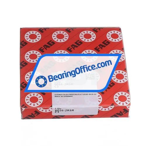 FAG 6016-2RSR-C3 bearing image 4