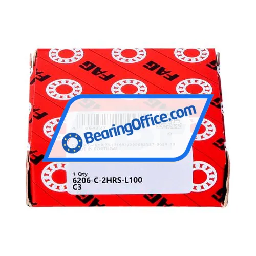 FAG 6206-C-2HRS-L100-C3 bearing image 3