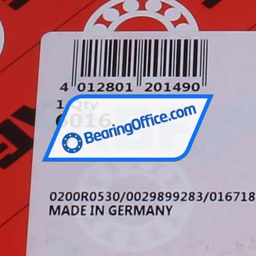 FAG 6016 bearing image 5