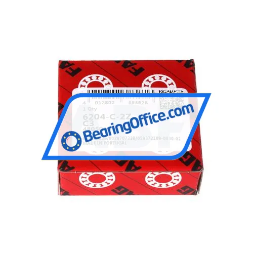 FAG 6204-C-2Z-C3 bearing image 3