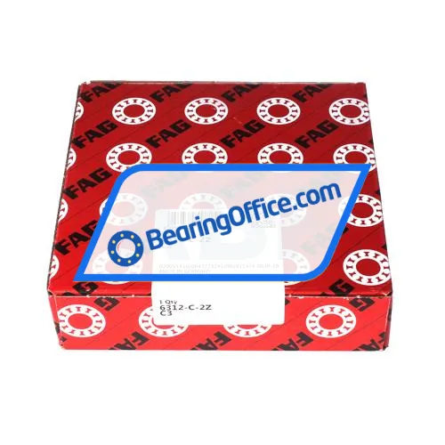 FAG 6312-C-2Z-C3 bearing image 3