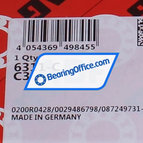 FAG 6311-C-C3 bearing image 4